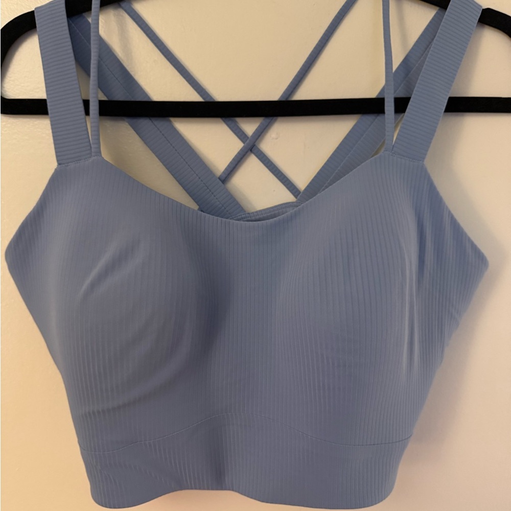 Lululemon Athletica Like a Cloud Ribbed Longline Bra (D/DD Cup)